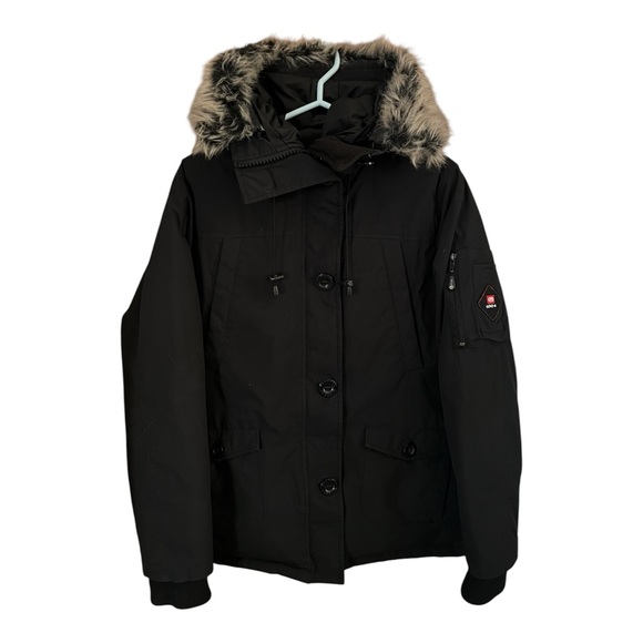 Ecko Red Jackets & Blazers - ECKO RED Women’s Black Parka Coat XL Down Filled